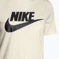 Women's Nike Sportswear Club Essentials Logo coconut milk/black T-shirt 3