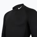 Men's training longsleeve Nike Pro Dri-Fit Mock-Neck black/white 8