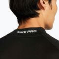 Men's training longsleeve Nike Pro Dri-Fit Mock-Neck black/white 5