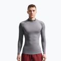 Men's training longsleeve Nike Pro Dri-Fit Mock-Neck smoke grey/black