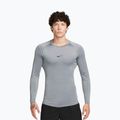 Men's training longsleeve Nike Pro Dri-Fit Tight Fitness smoke grey/black