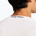 Men's training T-shirt Nike Pro Dri-Fit Tight Fitness white/black 5