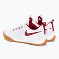 Nike Air Zoom Hyperace 2 LE white/team crimson white volleyball shoes 3