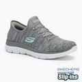 SKECHERS women's shoes Summits Dazzling Haze gray/mint