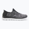Women's SKECHERS Summits Dazzling Haze black/white shoes 2
