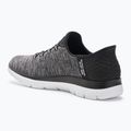 Women's SKECHERS Summits Dazzling Haze black/white shoes 3