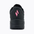 SKECHERS women's shoes Uno Dripping In Love black/pink 6