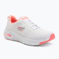 SKECHERS women's shoes Arch Fit Infinity Cool white/pink