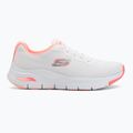 SKECHERS women's shoes Arch Fit Infinity Cool white/pink 2