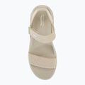 Women's SKECHERS Go Walk Arch Fit Sandal Polished beige 6