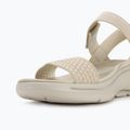 Women's SKECHERS Go Walk Arch Fit Sandal Polished beige 8