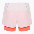 Women's New Balance Printed Impact Run 2In1 Pink Running Shorts WS21271SOI 7