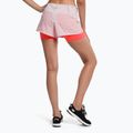 Women's New Balance Printed Impact Run 2In1 Pink Running Shorts WS21271SOI 3