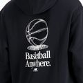 Men's New Balance Hoops Fleece Hoodie black 3