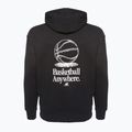 Men's New Balance Hoops Fleece Hoodie black 5