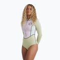 Women's swimming wetsuit Billabong 1/1 mm Salty Dayz Natural Light Pistachio 4