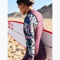 Women's wetsuit ROXY 4/3 mm Swell Natural Front Zip black multi 8