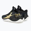 Under Armour Jet' 23 black/metallic gold/metallic gold basketball shoes 3