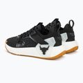 Under Armour Project Rock 6 black/white/black men's training shoes 3