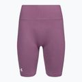 Under Armour Train Seamless women's training shorts misty purple/white 5