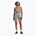 Under Armour Train Seamless grove green/white women's training shorts 2