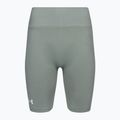 Under Armour Train Seamless grove green/white women's training shorts 5