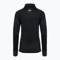 Women's Under Armour Train CW Funnel Neck sweatshirt black/lime yellow/white 5