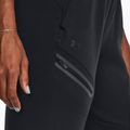 Women's Under Armour Unstoppable Fleece Jogger trousers black/black 4