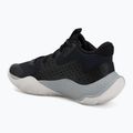 Under Armour Grade School Jet '23 black/jet gray/white children's basketball shoes 3