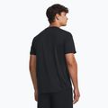 Men's football T-shirt Under Armour Challenger Train black/white 3