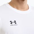 Men's football T-shirt Under Armour Challenger Train white/black 4