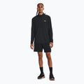 Men's Under Armour Seamless Stride 1/4 Zip black/reflective running longsleeve 2