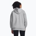 Women's sweatshirt Under Armour Icon Fleece Hoodie mod gray light heather/white 3