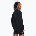 Women's sweatshirt Under Armour Icon Fleece Crew black/white 3