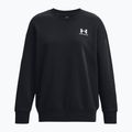 Women's sweatshirt Under Armour Icon Fleece Crew black/white 5