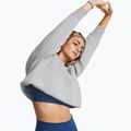 Women's sweatshirt Under Armour Icon Fleece Crew mod gray light heather/white 4