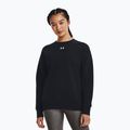 Women's sweatshirt Under Armour Rival Fleece Crew black/white