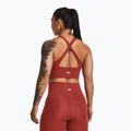 Women's training top Under Armour Project Rock LetsGo Crssover Top heritage red 3