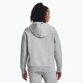 Under Armour women's Rival Fleece Hoodie mod gray light heather/white 3