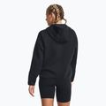 Women's sweatshirt Under Armour Unstoppable Fleece FZ black/black 3