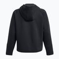 Women's sweatshirt Under Armour Unstoppable Fleece FZ black/black 6
