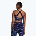 Women's training top Under Armour Project Rock LG Crssover Top midnight navy/downpour gray/downpour gray 3