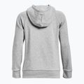 Under Armour women's sweatshirt Rival Fleece Big Logo Hoody mod gray light heather/white 6