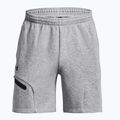Men's training shorts Under Armour Unstoppable Fleece mod gray/black 5