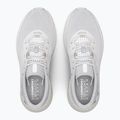 Women's running shoes Under Armour Hovr Turbulence 2 white/white/metallic silver 11