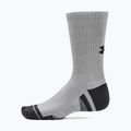Under Armour Performance Tech 3pk Crew mod gray/white/jet gray socks 12