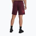 Under Armour Tech Graphic men's training shorts dark maroon/beta 2