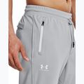 Men's Under Armour Sportstyle Tricot Jogger mod gray/white trousers 4