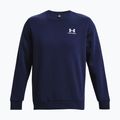 Men's sweatshirt Under Armour Essential Fleece Crew midnight navy/white