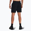 Men's shorts Under Armour Icon Fleece black/white 3